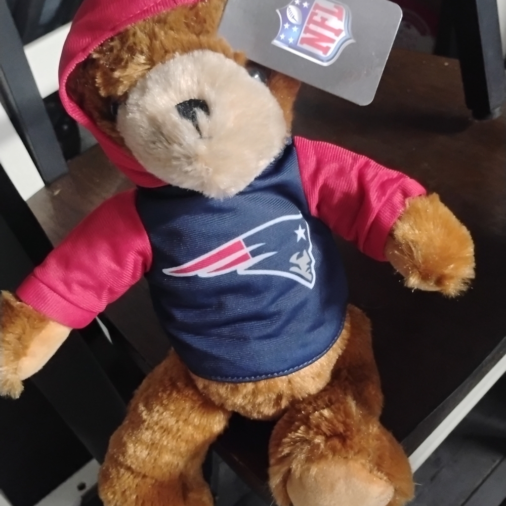 NFL Team Hoodie Teddy Bear